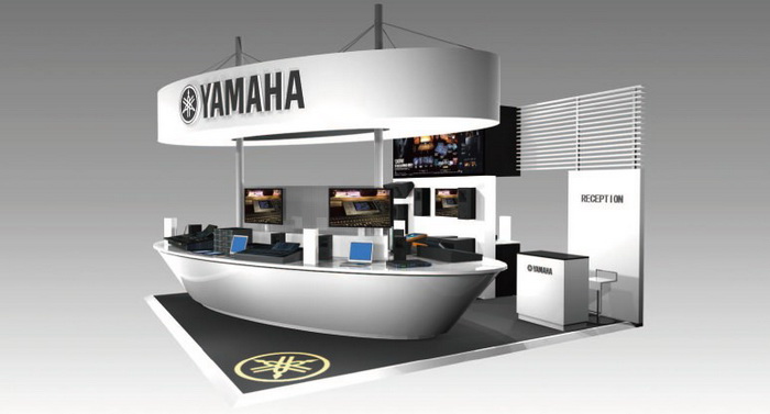雅馬哈專業(yè)音響參展Infocomm China 2012 