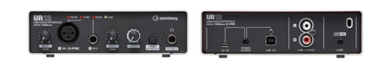 兼容iPad/Mac/PC，實(shí)現(xiàn)高品質(zhì)錄音的Steinberg USB音頻接口UR12發(fā)布