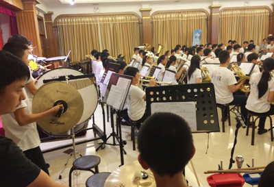 第三屆上海中小學(xué)生管樂團夏令營活動圓滿落幕
