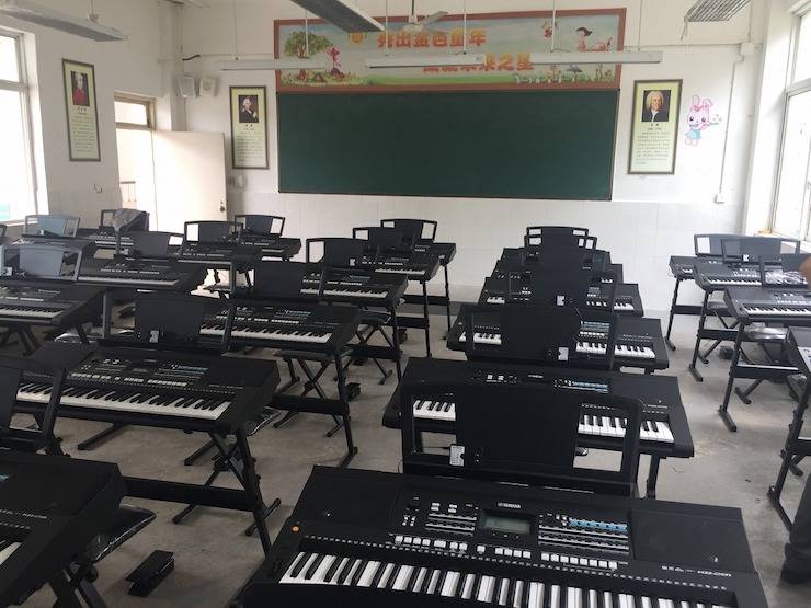 雅馬哈樂器愛心捐贈(zèng)行動(dòng)在四川金堂縣舉辦 ——與音樂牽手 隨幸福成長(zhǎng)