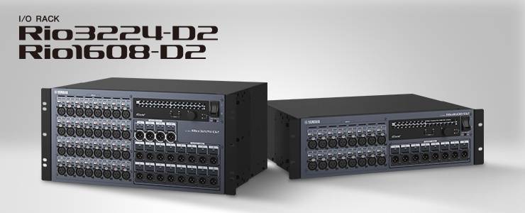 全新 Rio3224-D2 和 Rio1608-D2 Dante I/O 接口箱全面升級音質(zhì)、可靠性以及可視化體驗(yàn)