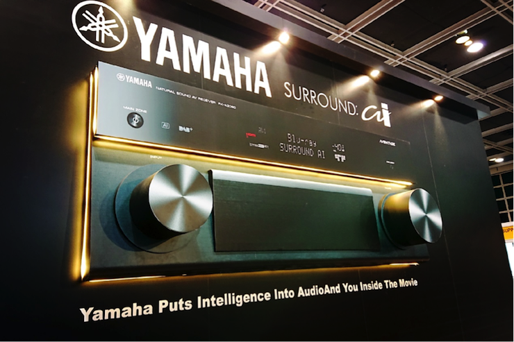 2018 香港高級視聽展 Yamaha環(huán)繞聲黑科技SURROUND:ai 引爆全場