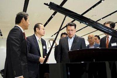 回顧發(fā)展歷史，暢想科技未來|中國浙江省代表團視察雅馬哈企業(yè)博物館