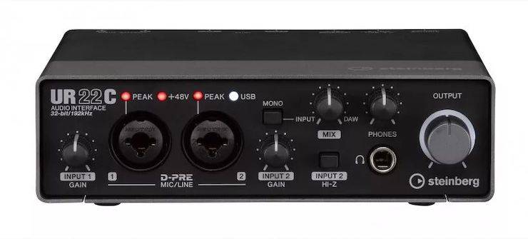 升級 USB-C 和 32/192：Steinberg 發(fā)布 UR22C、UR44C 和 UR816C 音頻接口