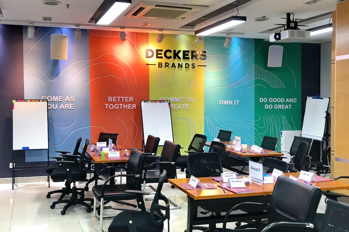 案例｜雅馬哈ADECIA會議解決方案協(xié)助跨國公司Deckers實(shí)現(xiàn)多種會議場景