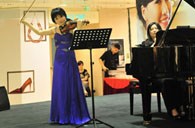 大上海時(shí)代廣場舉辦王之炅小提琴音樂會(huì) 雅馬哈鋼琴贊助 
