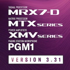 MTX/MRX/XMV/PGM1 新固件 V3.31 登場(chǎng)——支持 Audinate Dante Domain Manager?