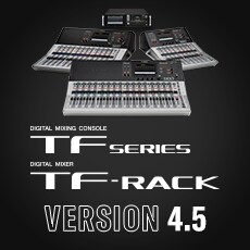 雅馬哈TF系列迎來V4.5版本，新增Audix麥克風(fēng)預(yù)設(shè)與更靈活的 USB 輸出規(guī)格！