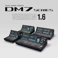 雅馬哈 DM7 系列數(shù)字調(diào)音臺(tái)新固件和PY64-D Dante 接口卡登場(chǎng)