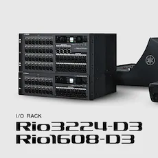 雅馬哈第三代I/O接口箱Rio3224-D3/Rio1608-D3登場(chǎng)