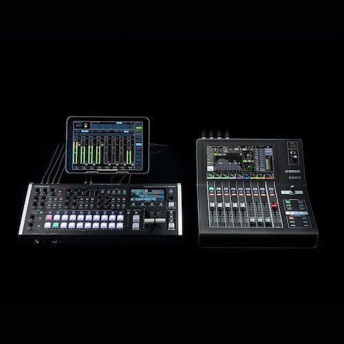 雅馬哈DM3系列與羅蘭V-160HD實現(xiàn)無縫集成，將音頻與視頻控制更緊密地結合，為大型活動提供更強大的控制能力