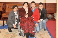 屆雅馬哈全國鋼琴比賽顧問周廣仁先生親臨決賽現(xiàn)場 